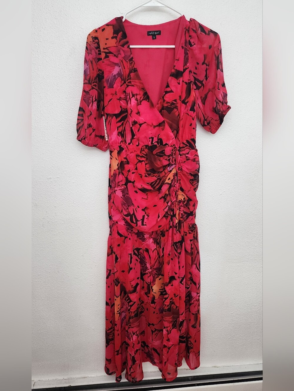 Wishlist Ruched Maxi Dress